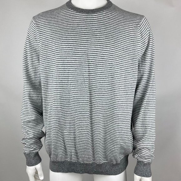 Nordstrom Other - Nordstrom Cotton Cashmere Pullover Long Sleeve Sweater Crew Neck Mens XL NWT